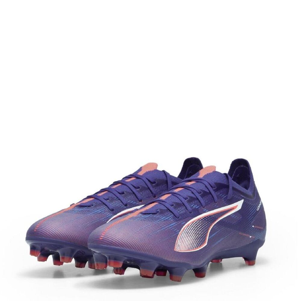 Puma Mens Ultra 5 Match Firm Ground Football Boots / Purple/White/Orange